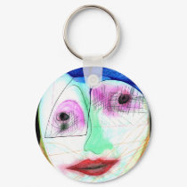 Kiss Face keychains