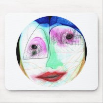 Kiss Face mousepads