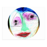 Kiss Face Postcard