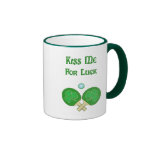 Kiss for Luck Ping Pong Coffee Mug