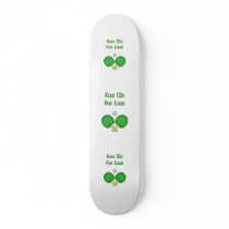 Kiss for Luck Ping Pong Skateboard