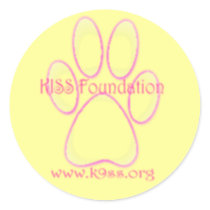 KISS Foundation ~ Sticker