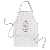 Kiss Hug and Make Up Aprons