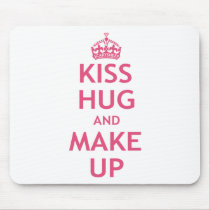 Kiss Hug and Make Up Mouse Pads