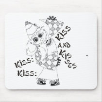 Kiss,Kiss,Kiss and Kisses mousepads