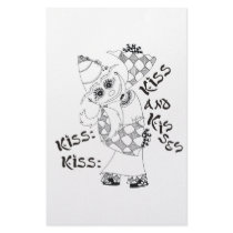 Kiss,Kiss,Kiss and Kisses stationery