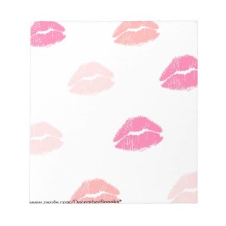 Kiss/lips-magenta,light pink & nude fuji_notepad