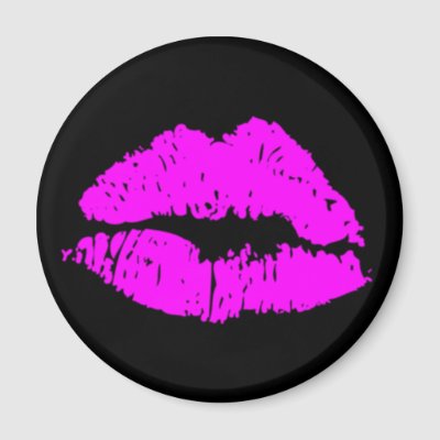 Kiss Lips Fridge Magnet