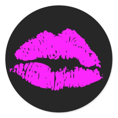 Kiss Lips Stickers