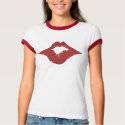 kiss lips t-shirts