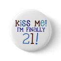 Kiss Me! 21! buttons by weloveourheros Kiss Me! 21! buttons