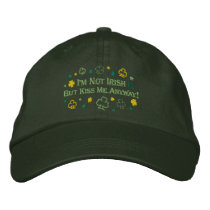 Kiss Me Anyway embroidered hats