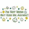 Kiss Me Anyway embroidered shirts by Embroidery4U Kiss Me Anyway embroidered shirts