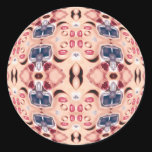 Kiss Me Baby Round Sticker