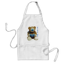 KISS ME BEAR aprons