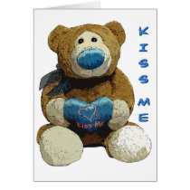 KISS ME BEAR cards