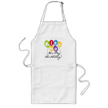 Kiss Me Birthday Aprons