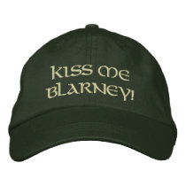 Kiss Me Blarney Embroidered Hats