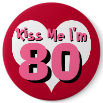 Kiss Me Button by ZazBear Kiss Me Button