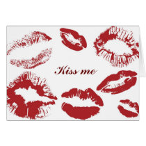 kiss me! cards