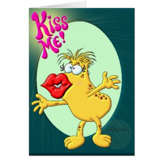 Kiss Me! card