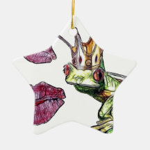 Kiss Me Christmas Ornament