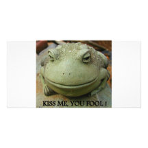 KISS ME CUSTOM PHOTO CARD