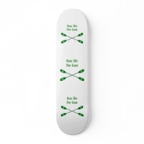 Kiss Me For Luck Kayak Custom Skateboard