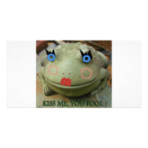 KISS ME FROG PHOTO CARDS