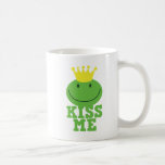 KISS ME FROG prince Mugs