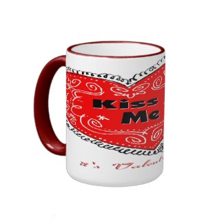 Kiss Me Heart mug