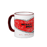 Kiss Me Heart Mug