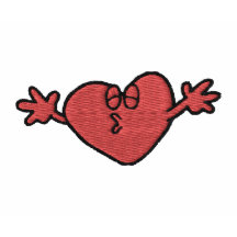 Kiss Me Hug Me Embroidered Embroidered Shirts
