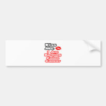 Kiss Me...I Am Battling Colon Cancer Bumper Sticker