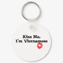 Kiss Me I'm Vietnamese keychains