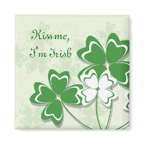 Kiss me, I’m Irish Magnet by zazzleproducts1 Kiss me, I’m Irish Magnet
