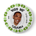 KISS ME, I voted Obama buttons by BlueCat00 KISS ME, I voted Obama buttons