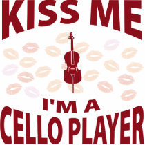 Kiss Me I'm A Cello Player photo sculptures by 1000suns Kiss Me I'm A Cello Player photo sculptures