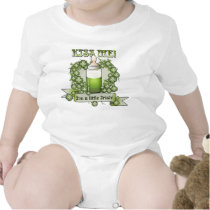 Kiss Me! I'm A Little Irish! Baby T-shirt