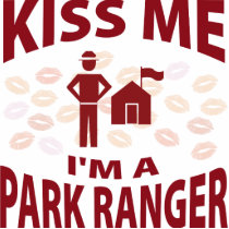 Kiss Me I'm A Park Ranger photo sculptures by 1000suns Kiss Me I'm A Park Ranger photo sculptures