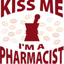 Kiss Me I'm A Pharmacist photo sculptures