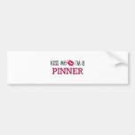 Kiss Me I'm a PINNER Bumper Sticker