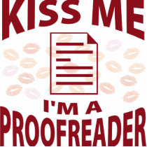 Kiss Me I'm A Proofreader photo sculptures by 1000suns Kiss Me I'm A Proofreader photo sculptures