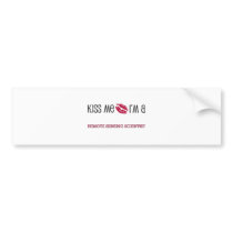 Kiss Me I'm a REMOTE SENSING SCIENTIST bumper stickers by jobshirt Kiss Me I'm a REMOTE SENSING SCIENTIST bumper stickers