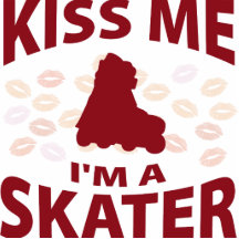 Kiss Me I'm A Skater Photo Sculptures