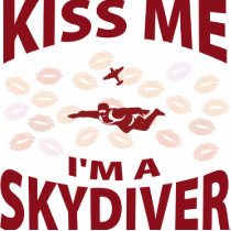 Kiss Me I'm A Skydiver photo sculptures by 1000suns Kiss Me I'm A Skydiver photo sculptures