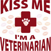 Kiss Me I'm A Veterinarian photo sculptures by 1000suns Kiss Me I'm A Veterinarian photo sculptures
