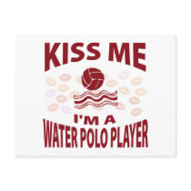 Kiss Me I'm A Water Polo Player Postcards