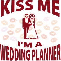 Kiss Me I'm A Wedding Planner photo sculptures by 1000suns Kiss Me I'm A Wedding Planner photo sculptures
