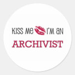Kiss Me I'm an ARCHIVIST Sticker